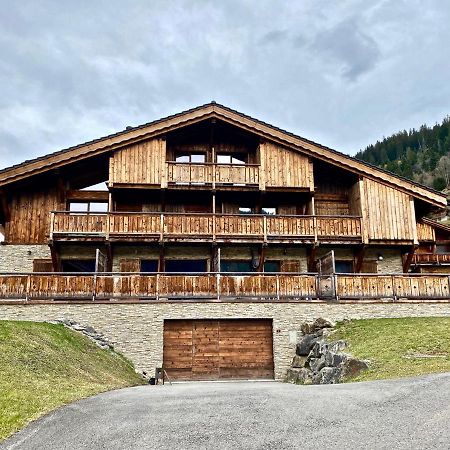 Le Nid Du Corbeau Villa Morgins Exteriör bild
