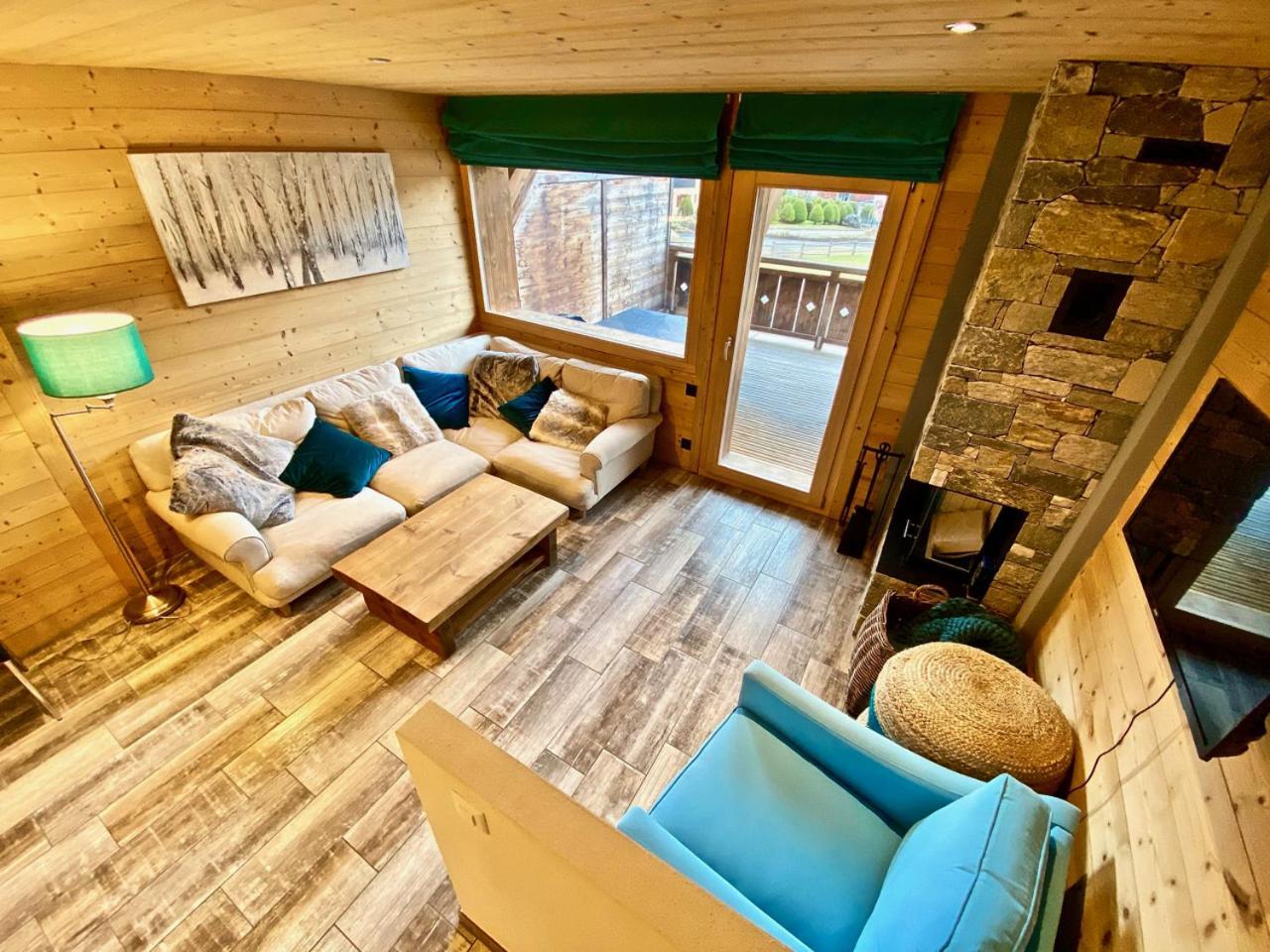 Le Nid Du Corbeau Villa Morgins Exteriör bild
