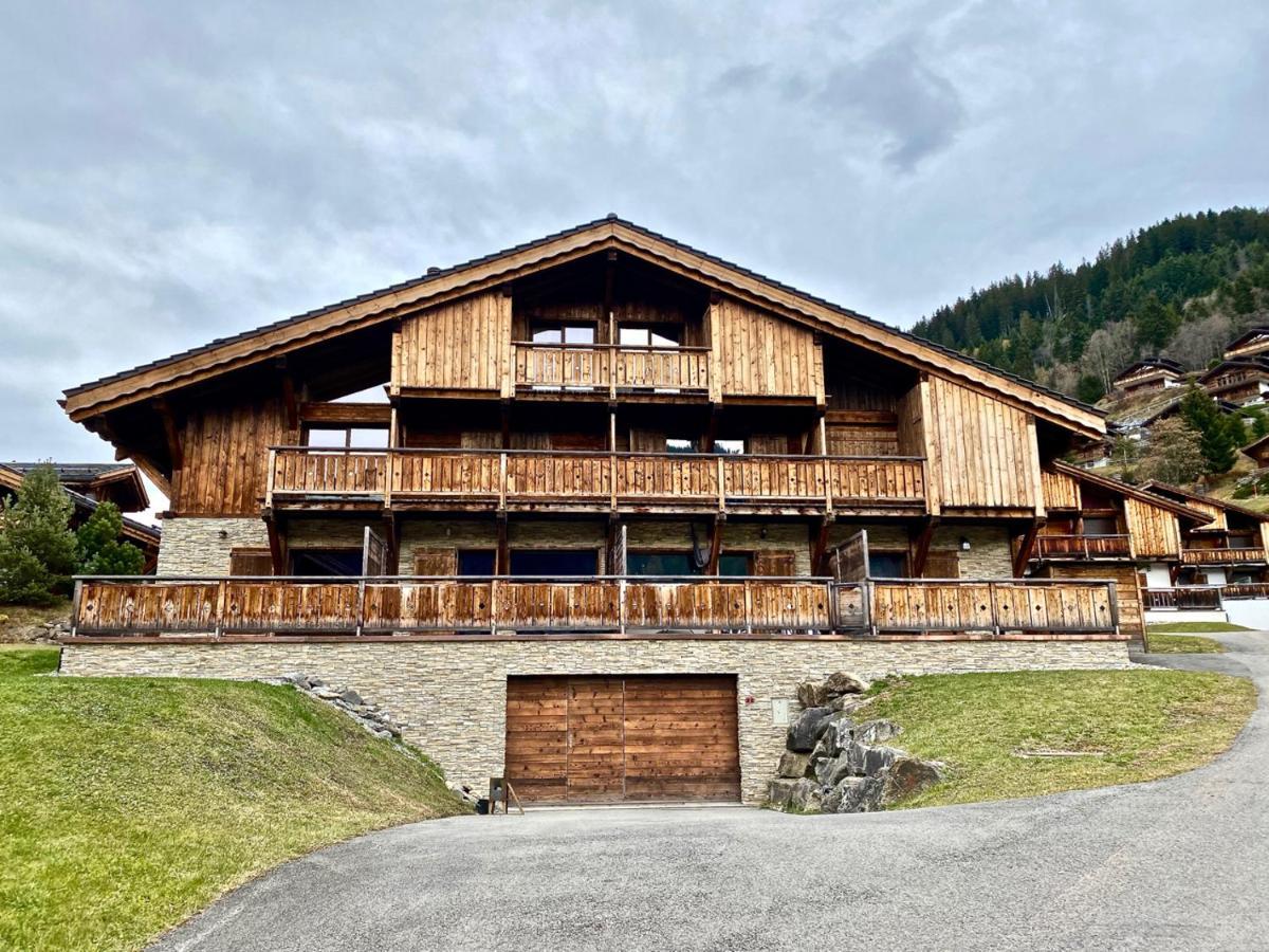 Le Nid Du Corbeau Villa Morgins Exteriör bild