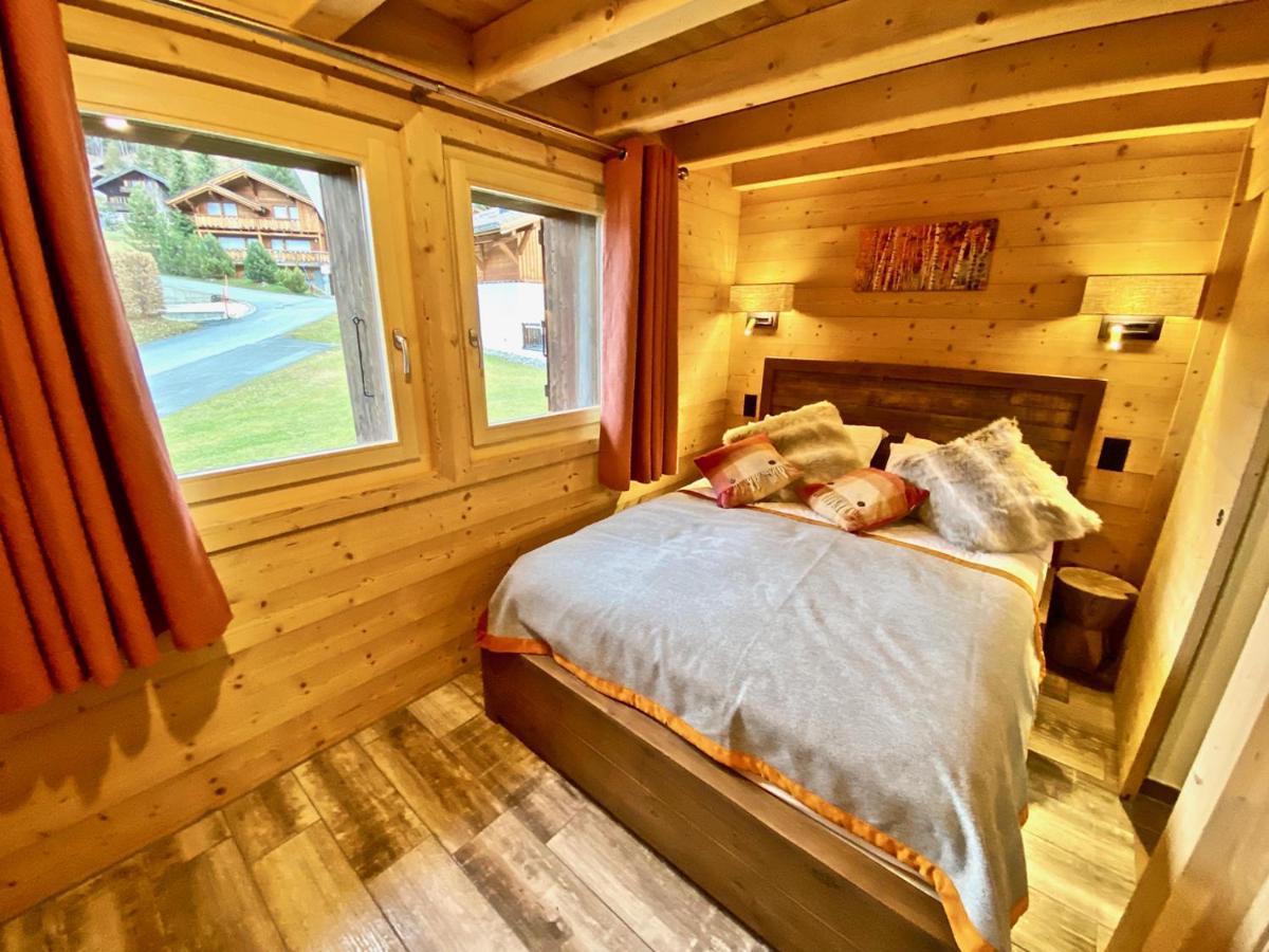 Le Nid Du Corbeau Villa Morgins Exteriör bild