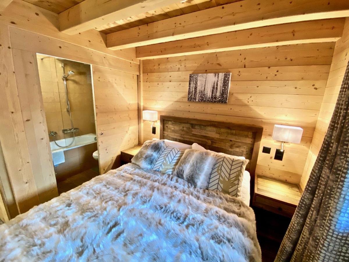 Le Nid Du Corbeau Villa Morgins Exteriör bild