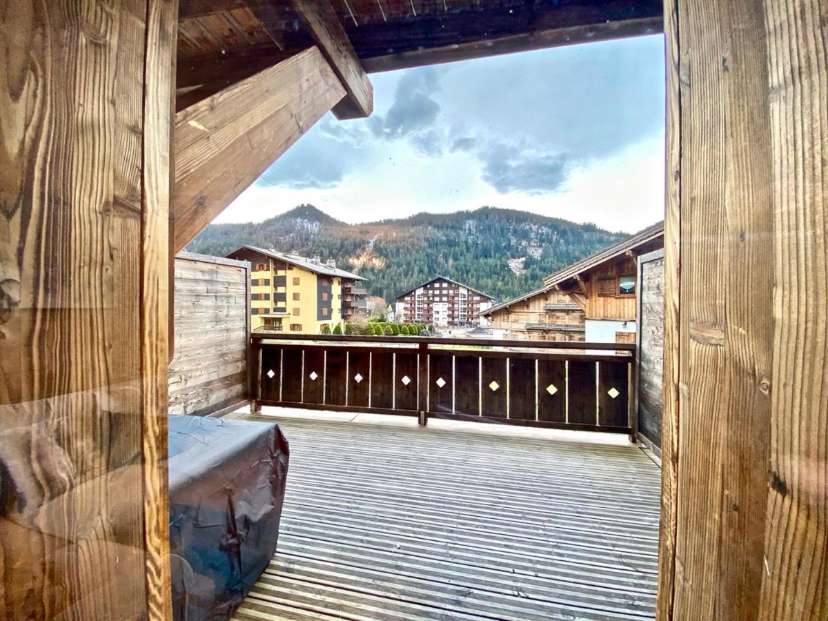 Le Nid Du Corbeau Villa Morgins Exteriör bild