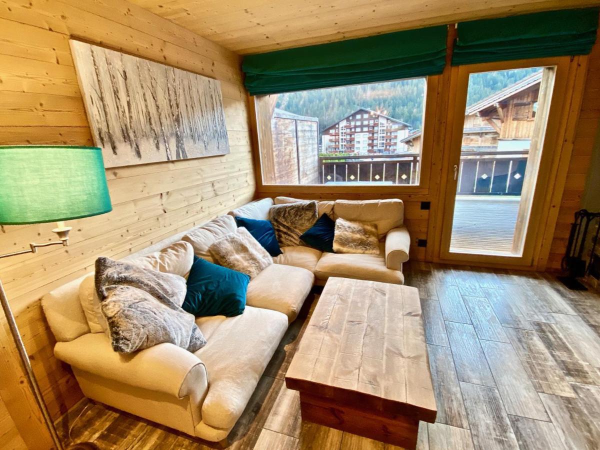 Le Nid Du Corbeau Villa Morgins Exteriör bild